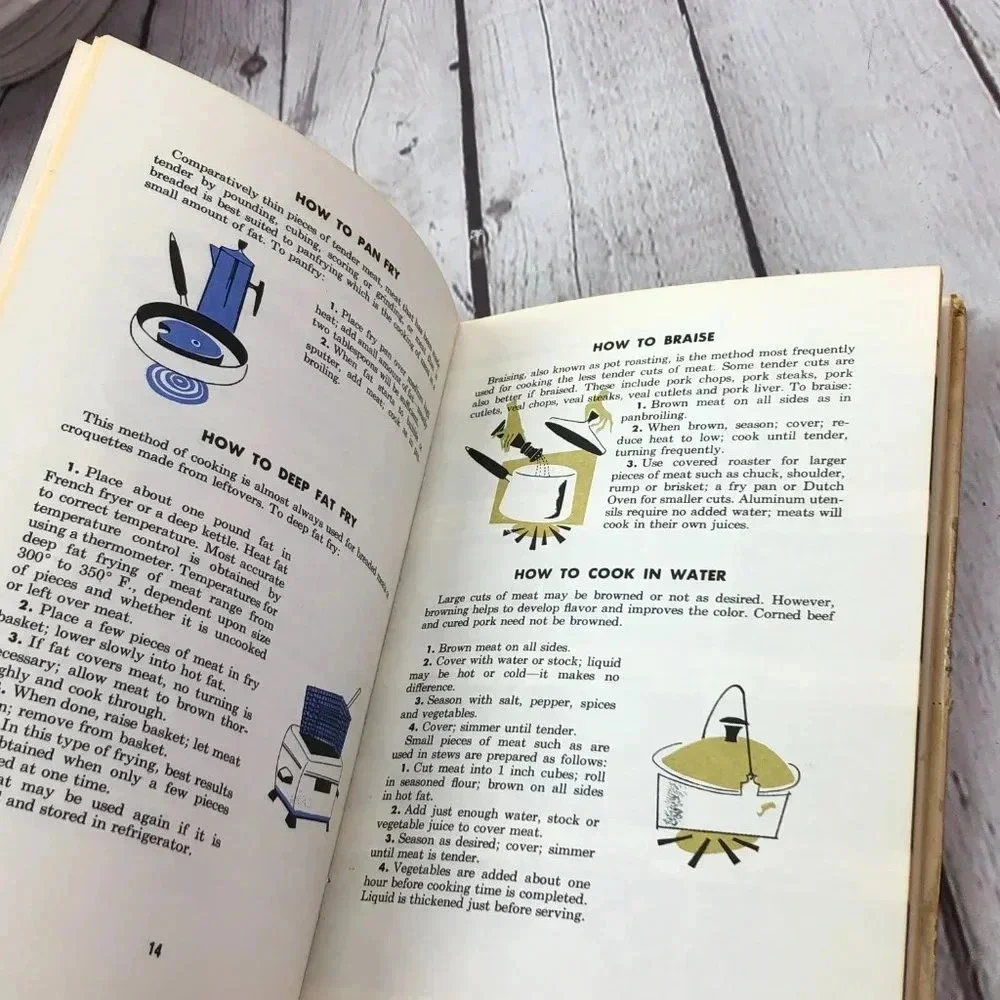 vintage 1961 CUTCO knife cookbook